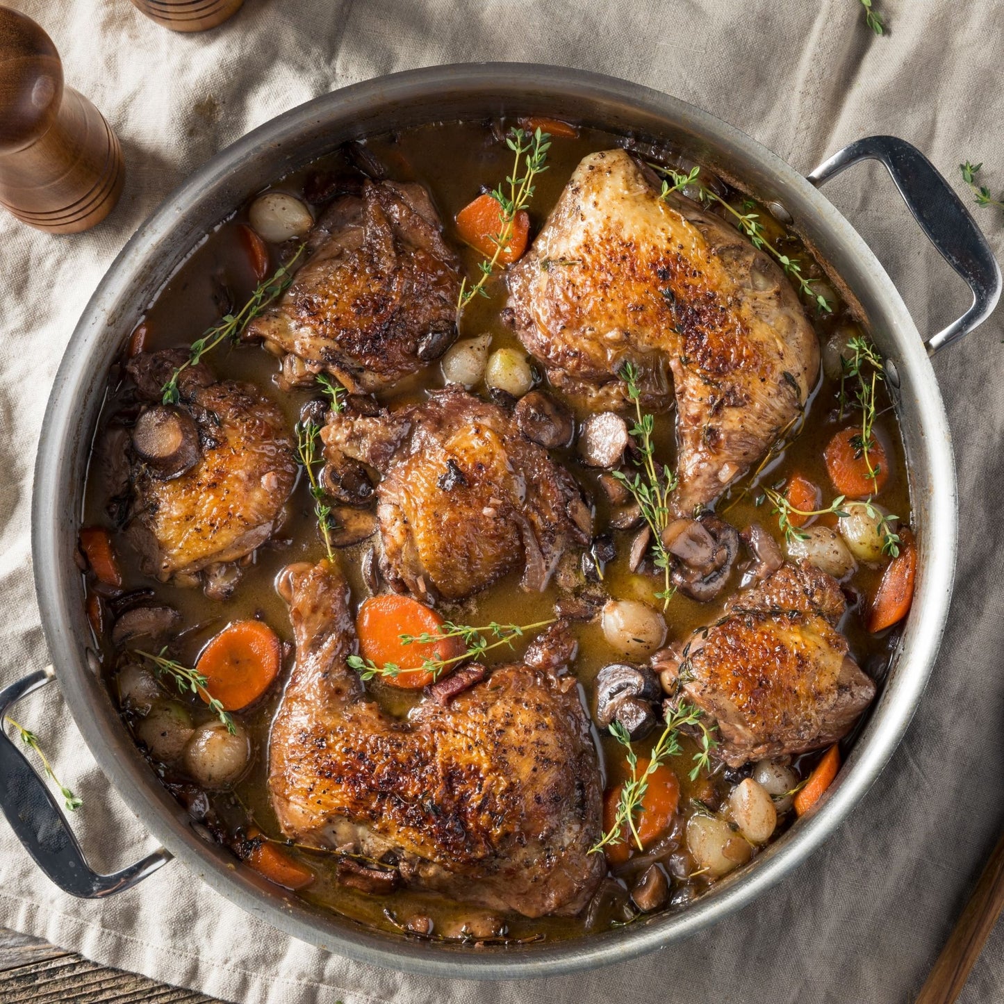 Chicken Coq Au Vin