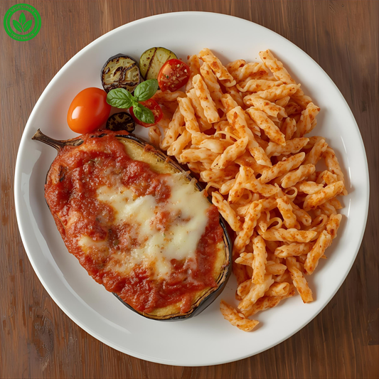 Classic Eggplant Parmesan Platter
