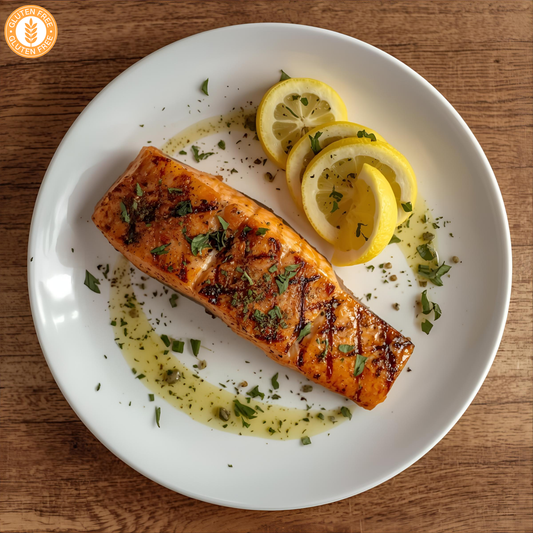 Greek Style Atlantic Salmon