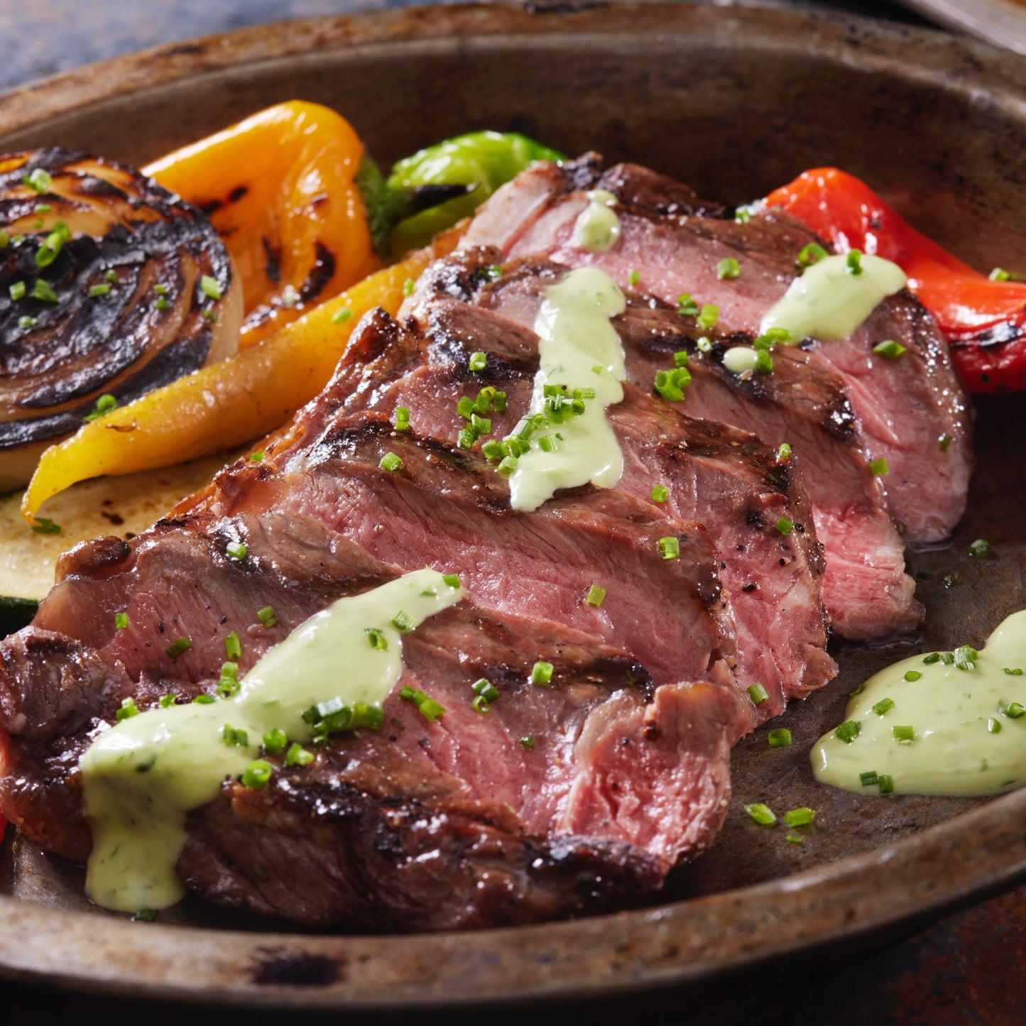 Tuscan Style Steak & Peppers