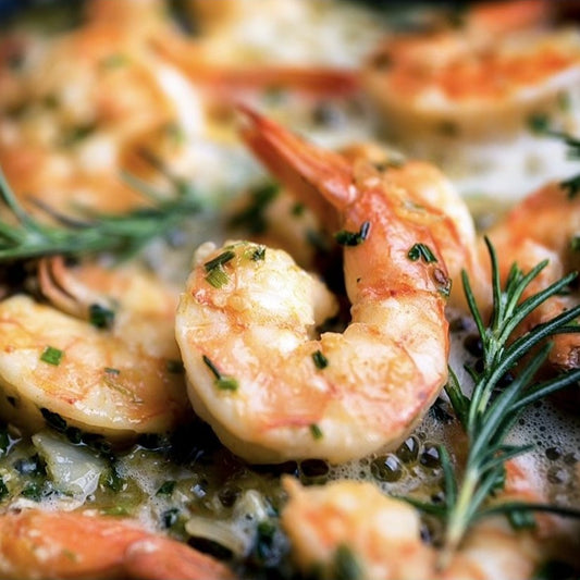 Sautéed Garlic Butter Jumbo Shrimp