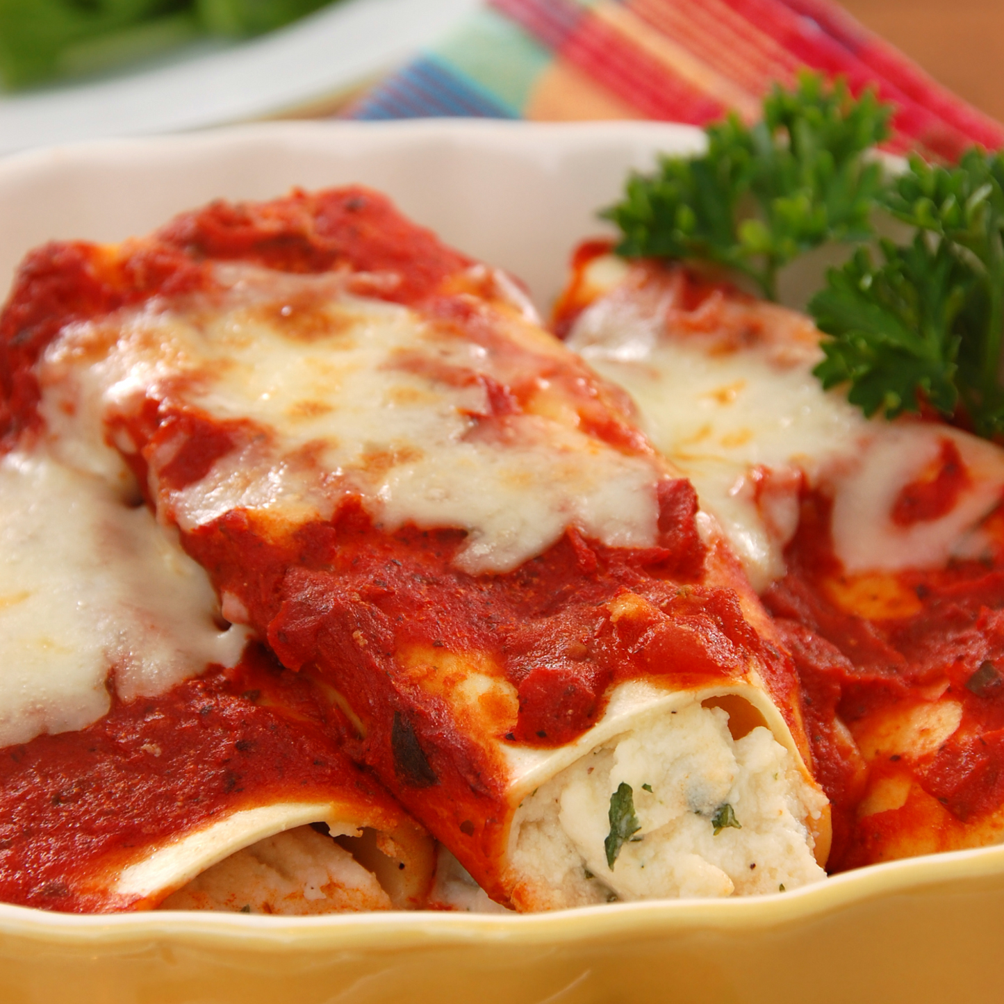Manicotti Primavera